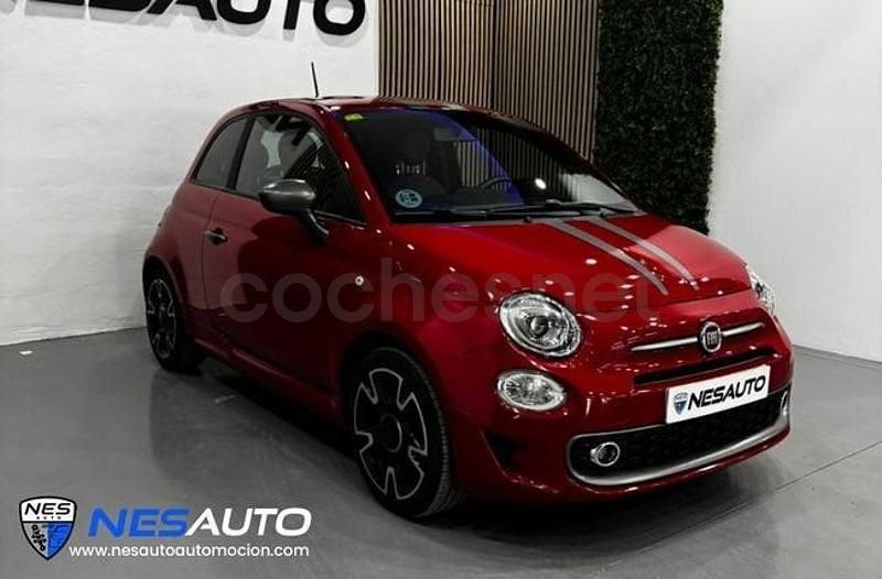 Usado Fiat 500 69 CV (50 kW) 2018 Rojo Berlina