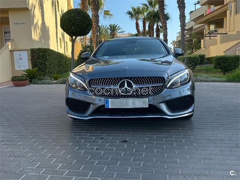 Gris / plata Usado 2019 Mercedes C220 Coupe | 35.800 € (Caro) - Imagen 1/4