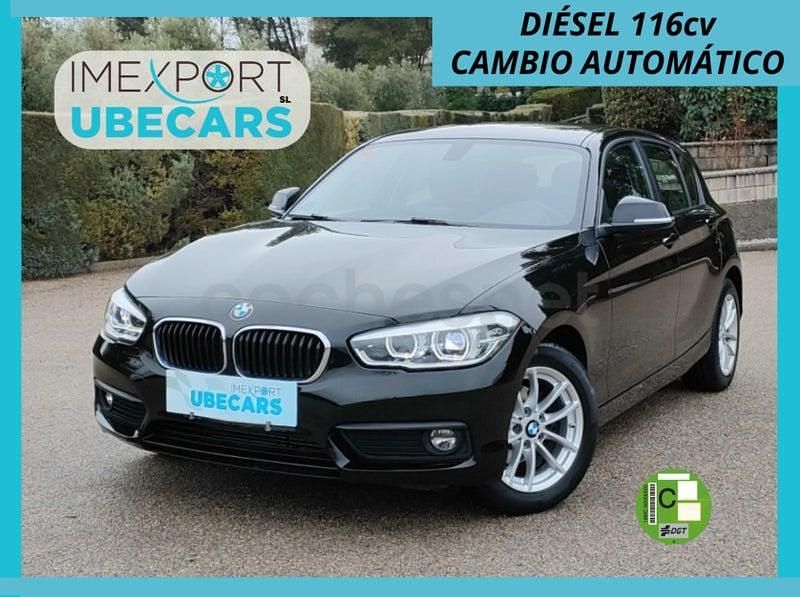 Usado BMW 116 116 CV (85 kW) 2019 Negro Utilitario