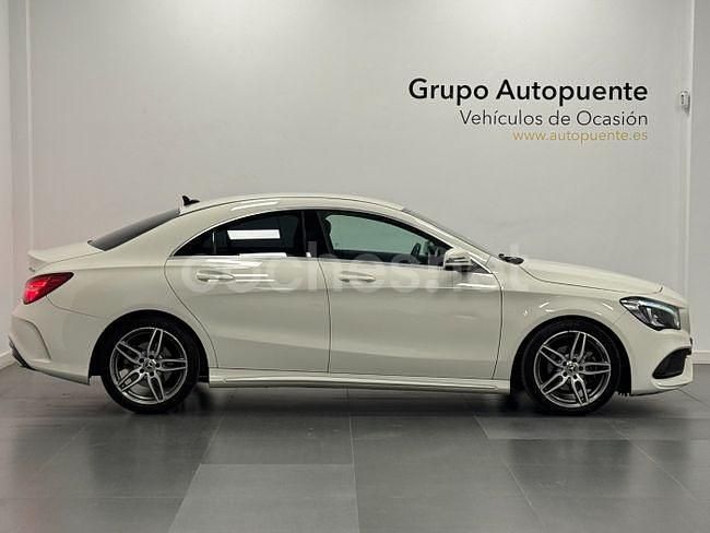 Usado Mercedes CLA200 AMG 136 CV (100 kW) 2018 Blanco Berlina