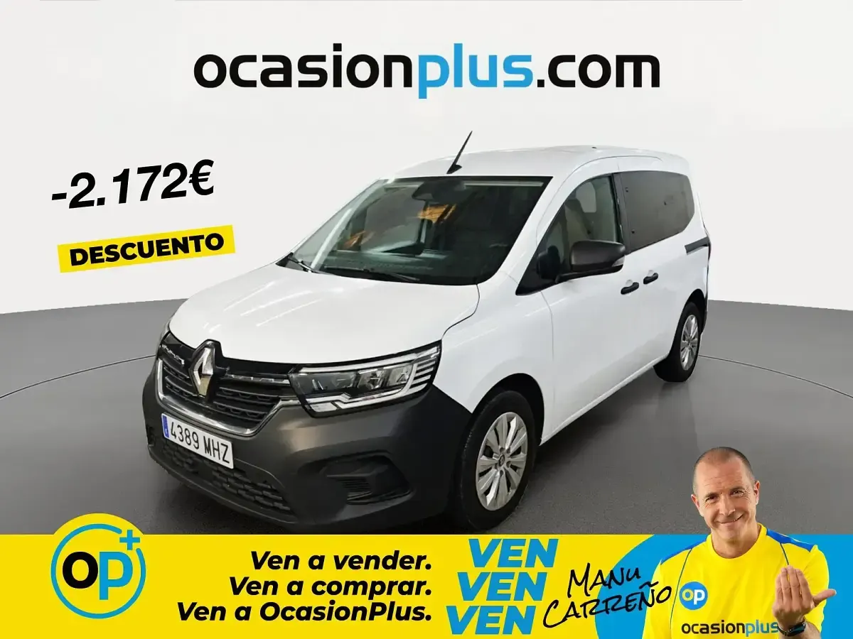 Usado Renault Kangoo Authentique 95 CV (69 kW) 2023 Blanco Monovolumen