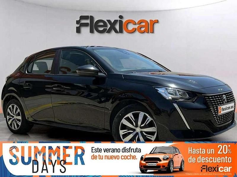 Negro Usado 2023 Peugeot 208 Active Utilitario | 11.490 € (Super precio) - Imagen 1/4