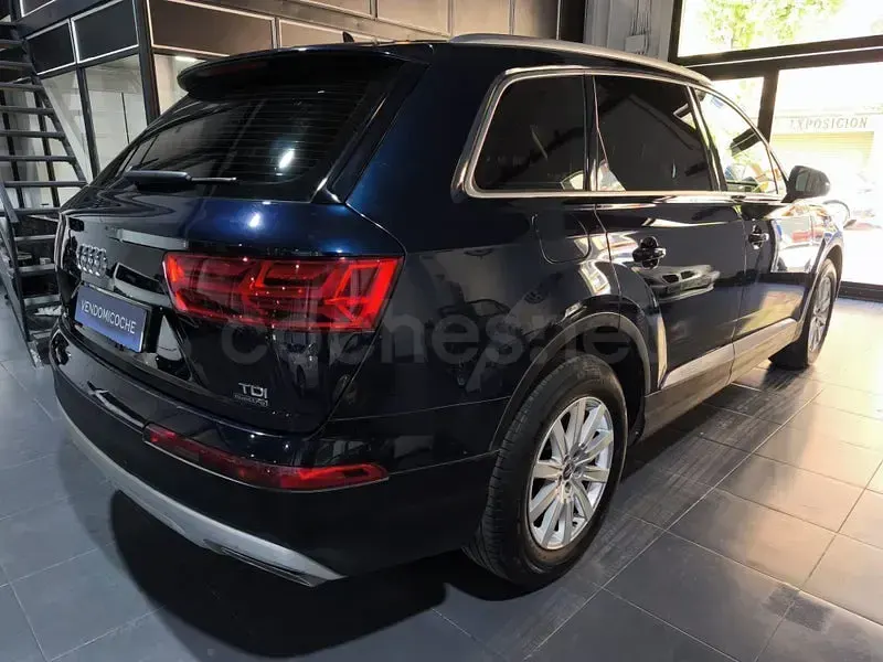 Usado Audi Q7 218 CV (160 kW) 2017 Azul SUV