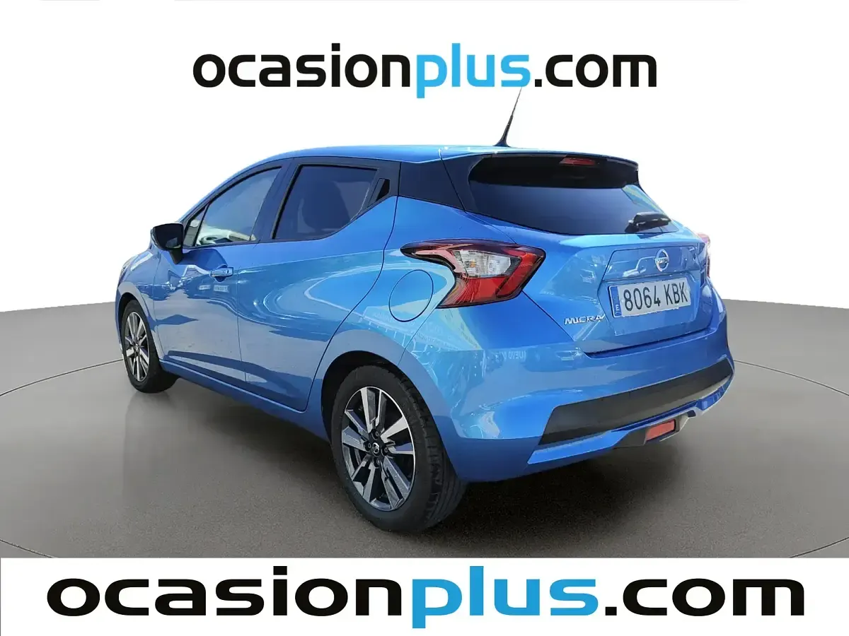 Usado Nissan Micra N-Connecta 90 CV (66 kW) 2017 Azul Utilitario