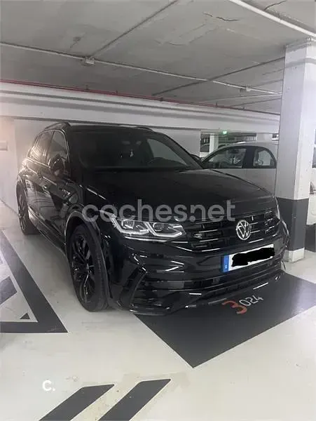 Usado VW Tiguan R-line 150 CV (110 kW) 2021 Negro SUV