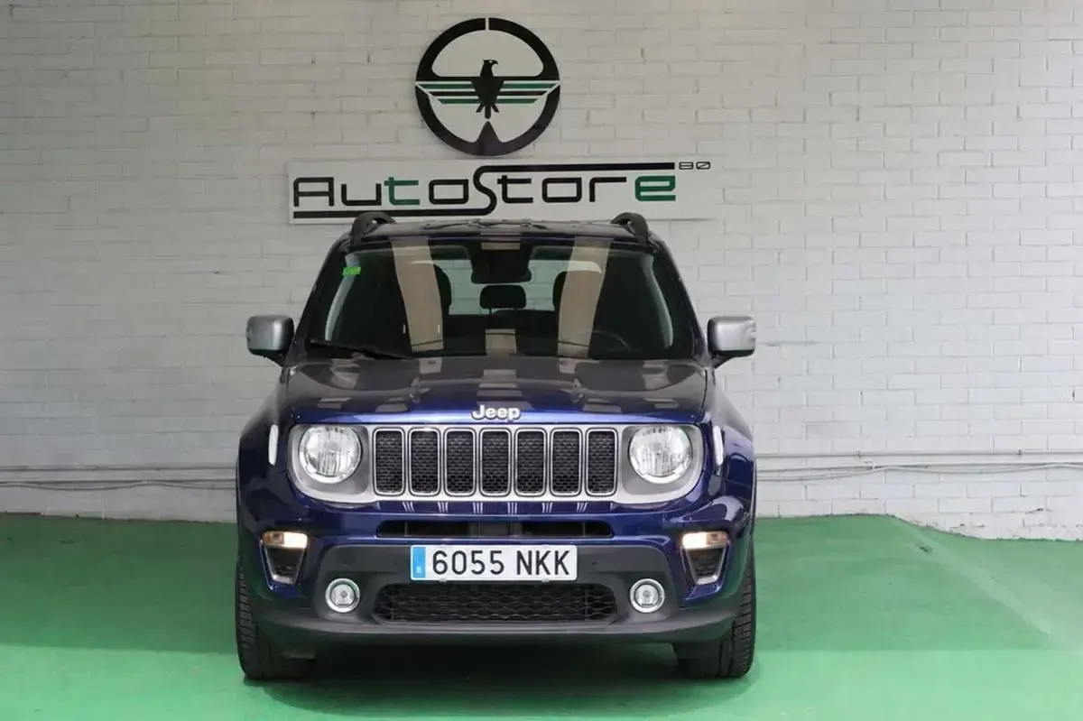 Usado Jeep Renegade Limited 190 CV (139 kW) 2021 Azul SUV