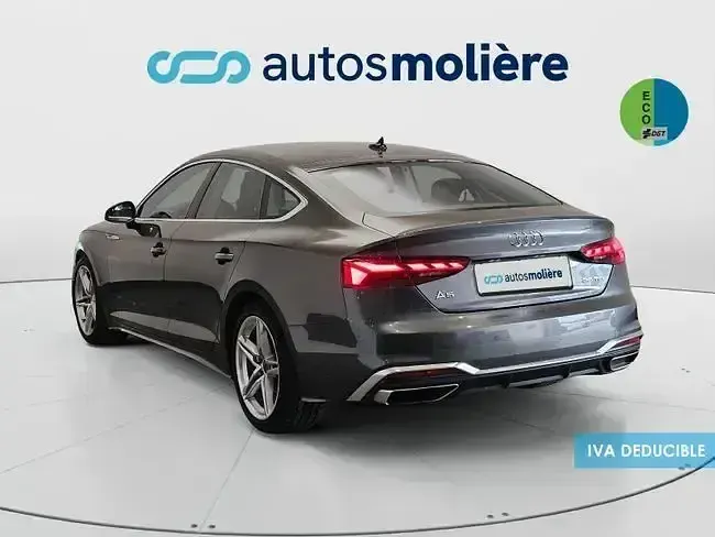 Usado Audi A5 S-Line 163 CV (119 kW) 2020 Gris Coupe