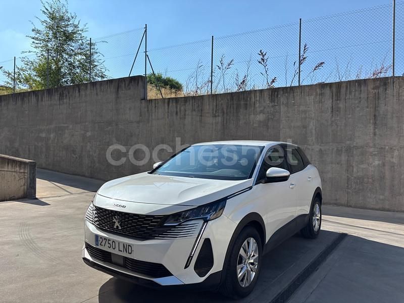 Blanco Usado 2021 Peugeot 3008 Active SUV | 14.990 € (Precio justo) - Imagen 1/4