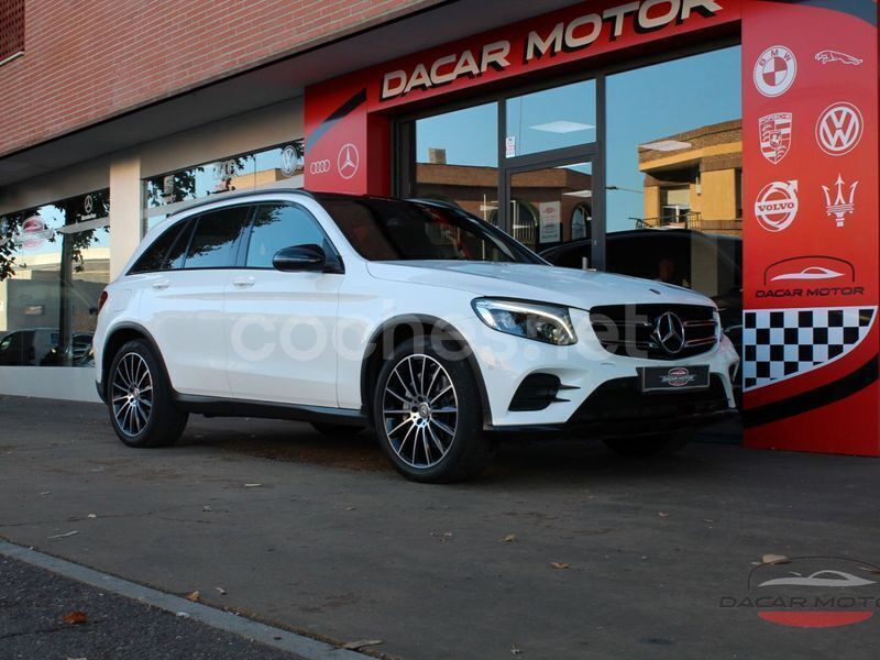Blanco Usado 2016 Mercedes GLC250 AMG line SUV | 35.950 € - Imagen 1/4