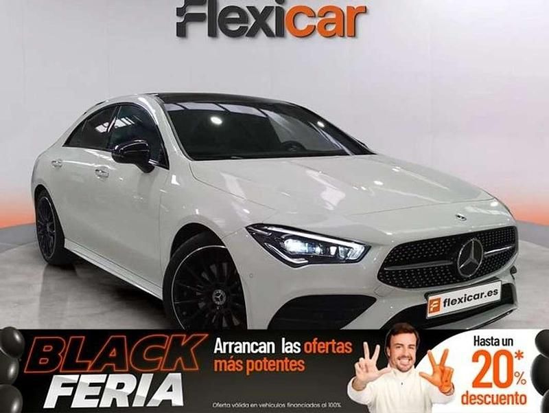 Blanco Usado 2025 Mercedes CLA220 Berlina | 42.990 € (Un poco caro) - Imagen 1/4