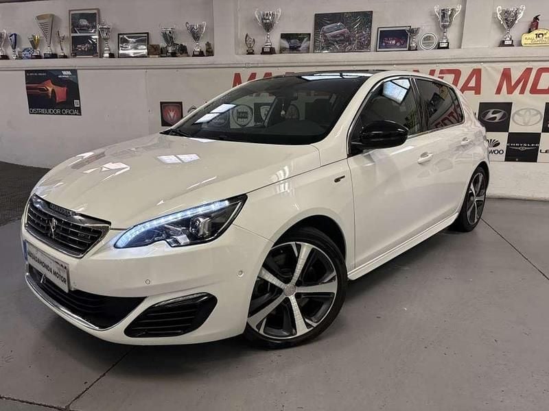 Usado Peugeot 308 GT 181 CV (133 kW) 2016 Blanco Utilitario