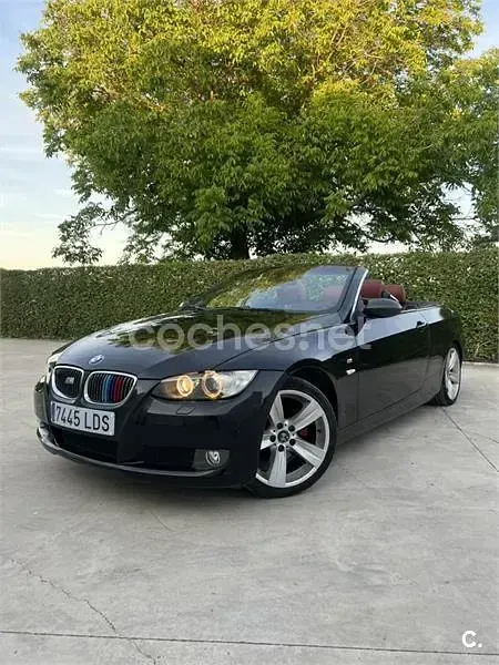 Usado BMW 320 Cabriolet 177 CV (130 kW) 2009 Negro Descapotable