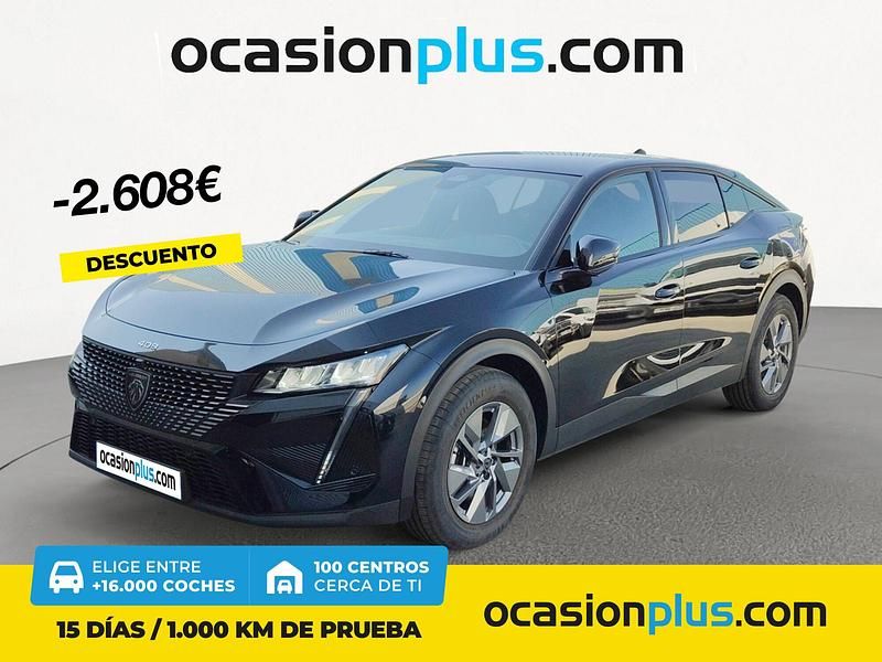 Negro Usado 2024 Peugeot 408 Allure Berlina | 28.690 € (Super precio) - Imagen 1/4