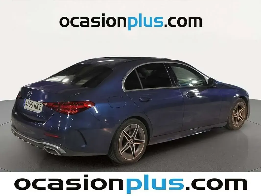 Usado Mercedes C200 163 CV (119 kW) 2023 Azul Berlina