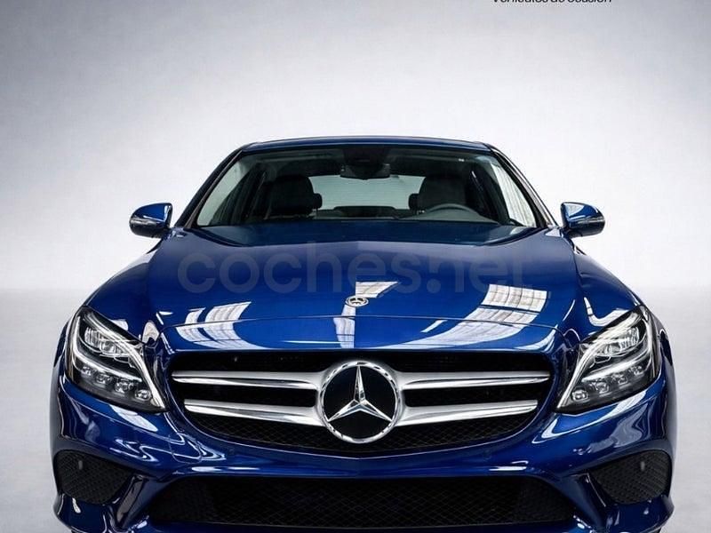 Usado Mercedes C180 156 CV (114 kW) 2020 Azul Berlina