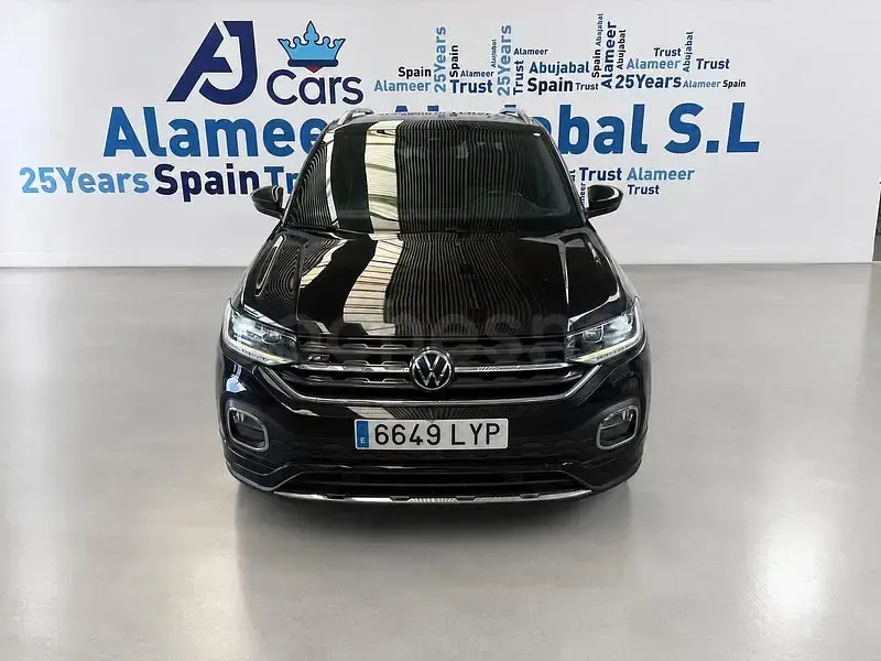 Usado VW T-Cross Sportline 110 CV (80 kW) 2022 Negro SUV