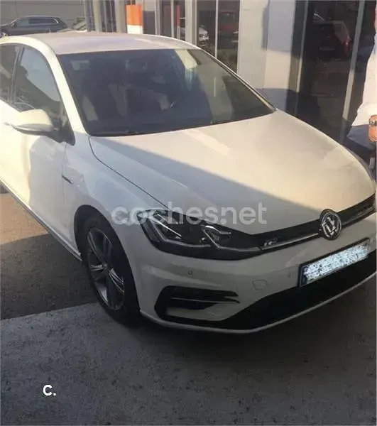 Usado VW Golf VII R-line 150 CV (110 kW) 2019 Blanco Berlina