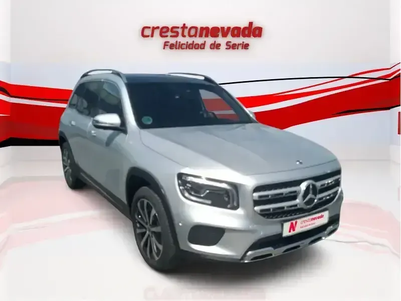 Usado Mercedes GLB200 150 CV (110 kW) 2022 Gris SUV