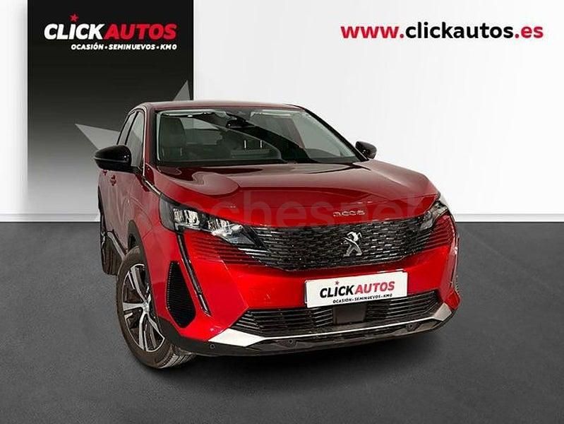 Usado Peugeot 3008 Allure 130 CV (95 kW) 2022 Rojo SUV