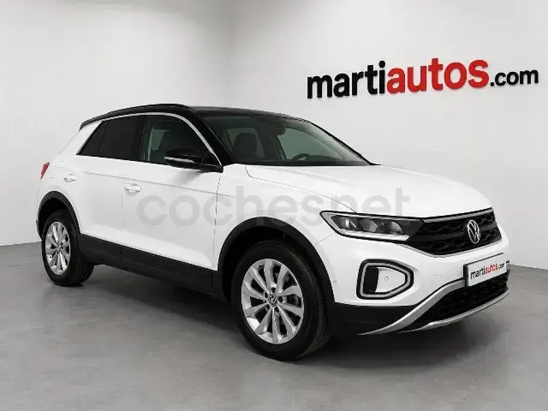Usado VW T-Roc Life 110 CV (80 kW) 2024 Blanco SUV