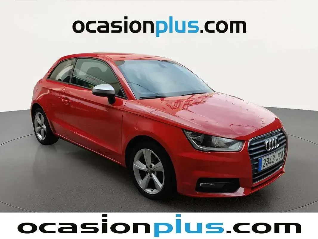Usado Audi A1 Design 90 CV (66 kW) 2015 Rojo Utilitario