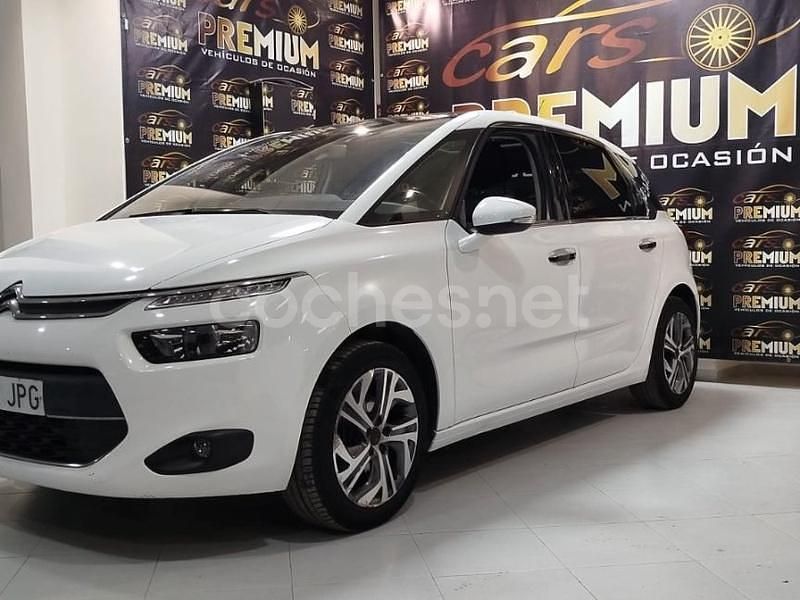Blanco Usado 2017 Citroën C4 Picasso Shine Monovolumen | 10.499 € (Precio justo) - Imagen 1/4