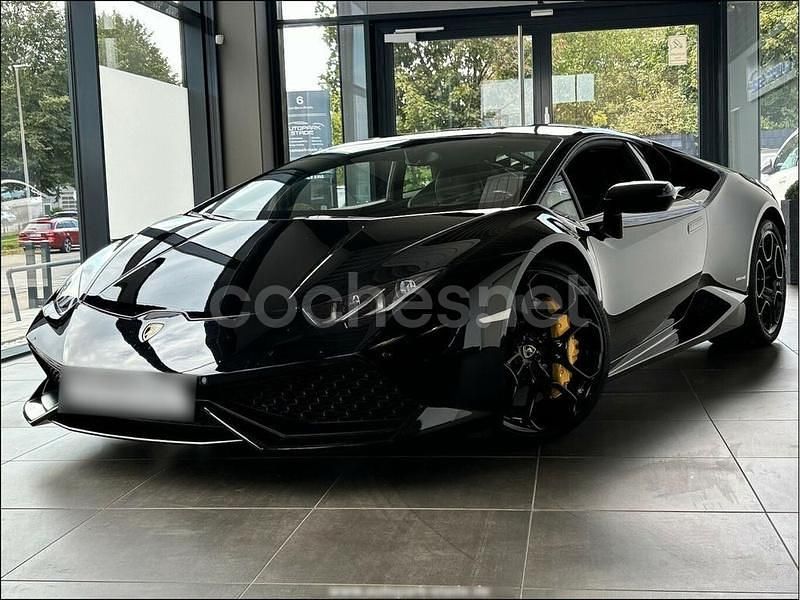 Negro Usado 2015 Lamborghini Huracán Coupe | 202.900 € (Precio justo) - Imagen 1/4