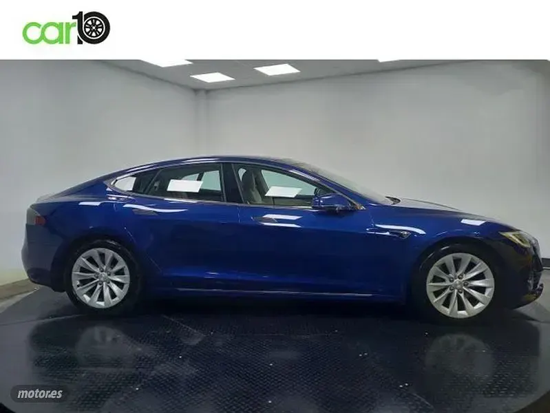 Usado Tesla Model S 340 kW (463 CV) 2018 Azul Utilitario