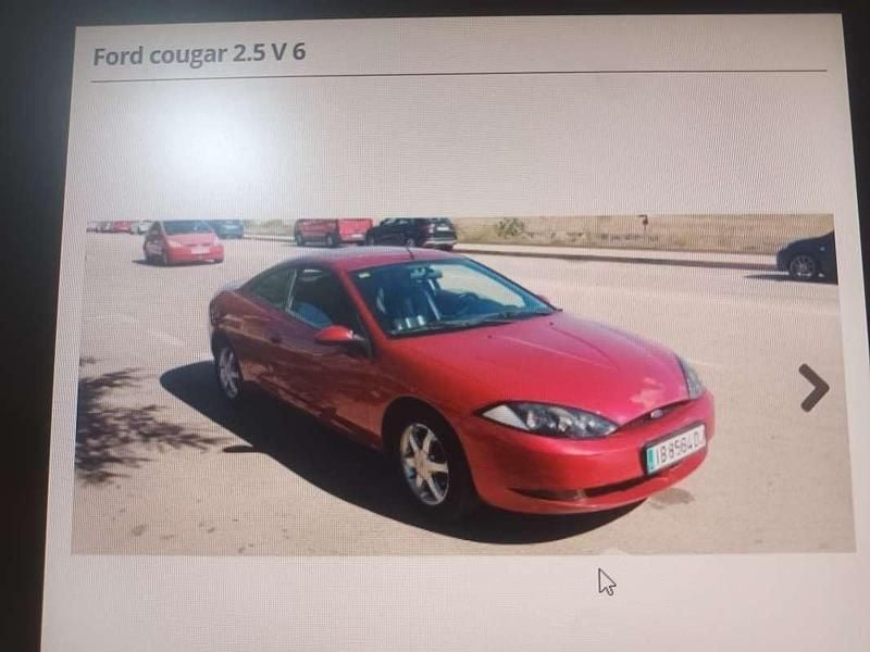 Rojo Usado 1999 Ford Cougar Coupe | 1250 € - Imagen 1/4