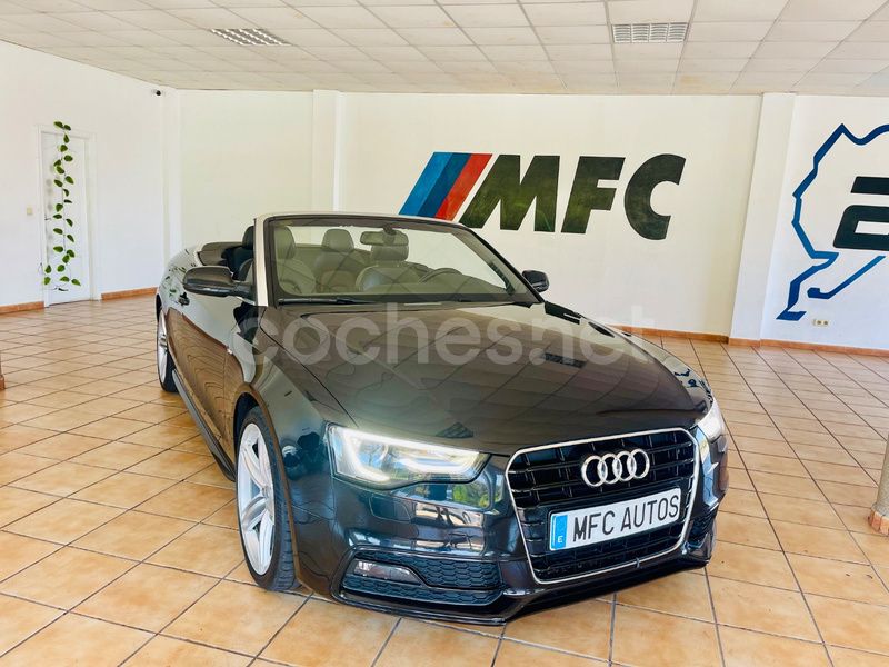 Usado Audi A5 Cabriolet S-Line 204 CV (150 kW) 2014 Beige Descapotable