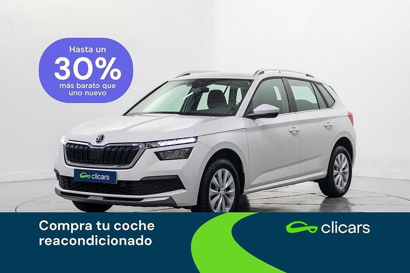 Blanco Usado 2021 Skoda Kamiq Ambition SUV | 17.990 € (Un poco caro) - Imagen 1/4