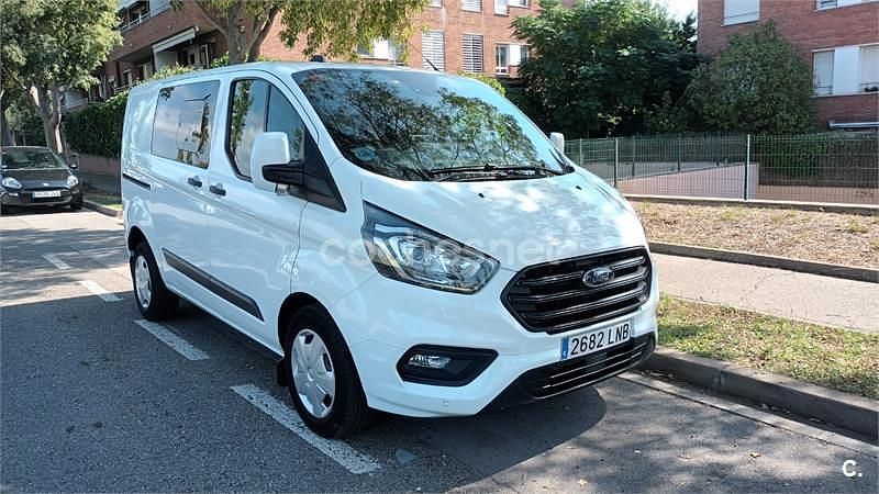 Blanco Usado 2021 Ford Transit Custom Nugget Familiar | 27.400 € (Precio justo) - Imagen 1/4
