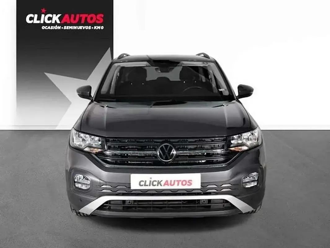 Usado VW T-Cross Advance 110 CV (80 kW) 2023 Gris SUV