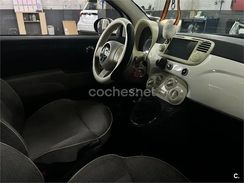 Usado Fiat 500 Pop 69 CV (50 kW) 2010 Blanco Berlina