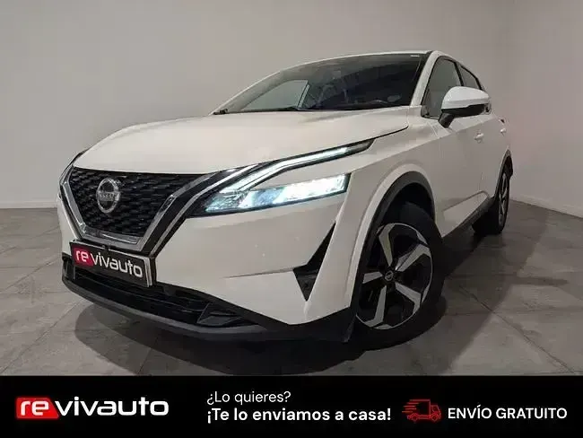 Usado Nissan Qashqai N-Connecta 157 CV (115 kW) 2022 Blanco SUV
