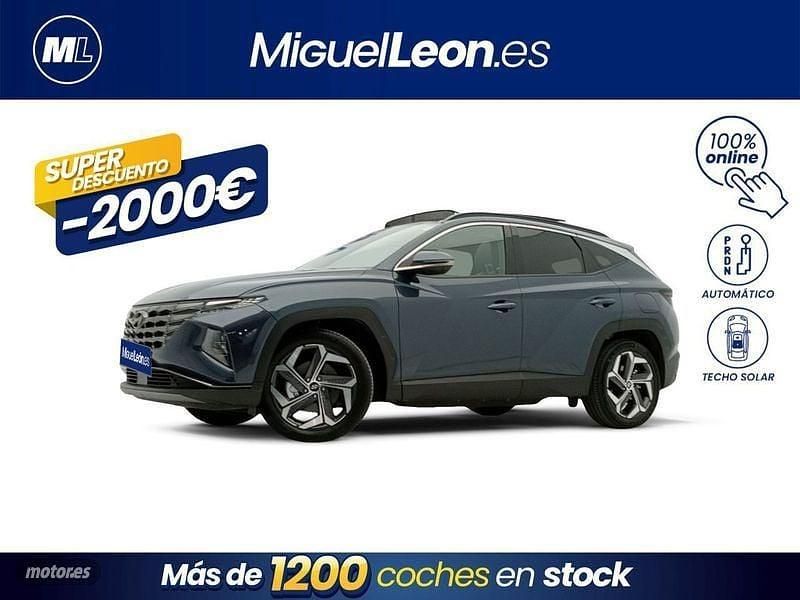 Azul Usado 2021 Hyundai Tucson Style SUV | 26.985 € (Precio justo) - Imagen 1/3
