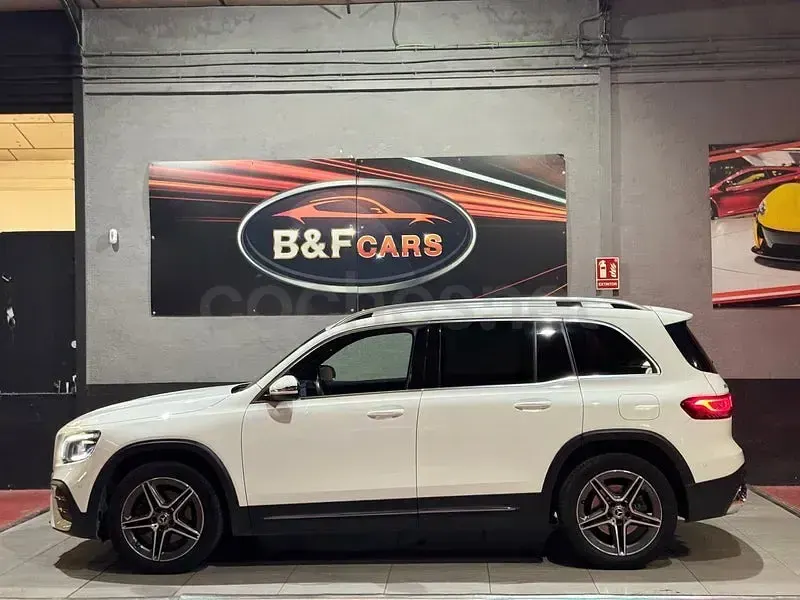 Usado Mercedes GLB200 150 CV (110 kW) 2021 Blanco SUV
