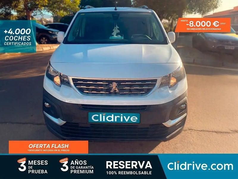 Usado Peugeot Rifter Active 100 CV (73 kW) 2018 Blanco Monovolumen