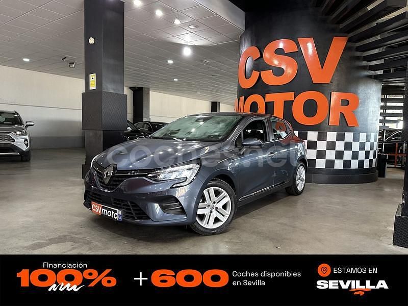 Gris / plata Usado 2021 Renault Clio V Intens Berlina | 14.450 € (Buen precio) - Imagen 1/4