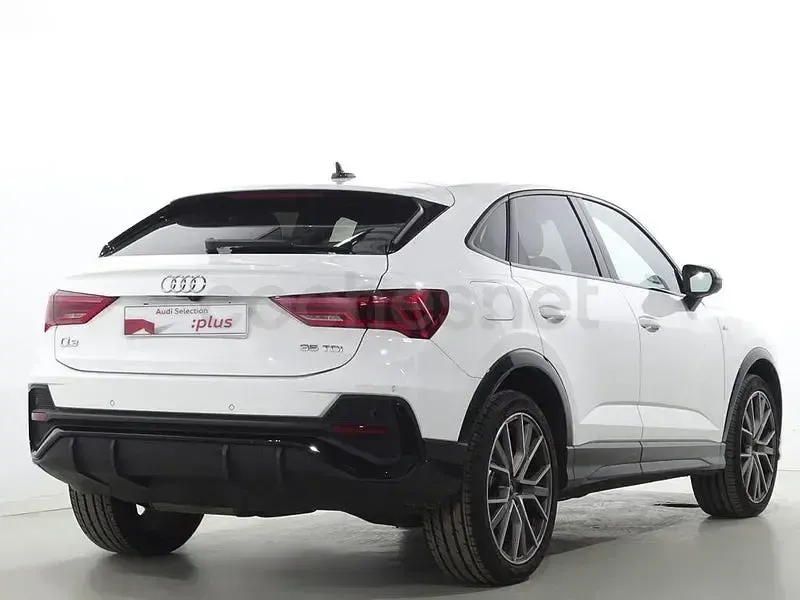 Usado Audi Q3 Sportback 150 CV (110 kW) 2021 Blanco SUV