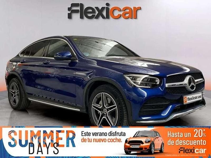 Azul Usado 2020 Mercedes GLC350 SUV | 42.490 € (Precio justo) - Imagen 1/4