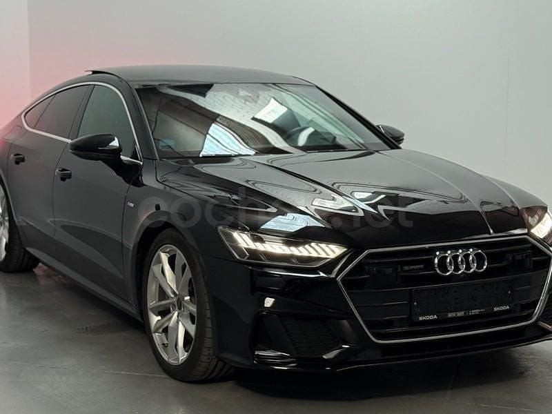 Usado Audi A7 S-Line 299 CV (219 kW) 2023 Negro Berlina