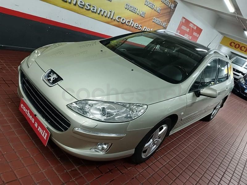 Usado Peugeot 407 Sport 136 CV (100 kW) 2007 Beige Familiar