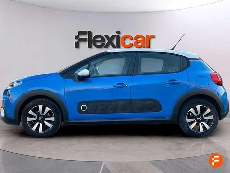 Usado Citroën C3 Feel 110 CV (80 kW) 2017 Azul Utilitario