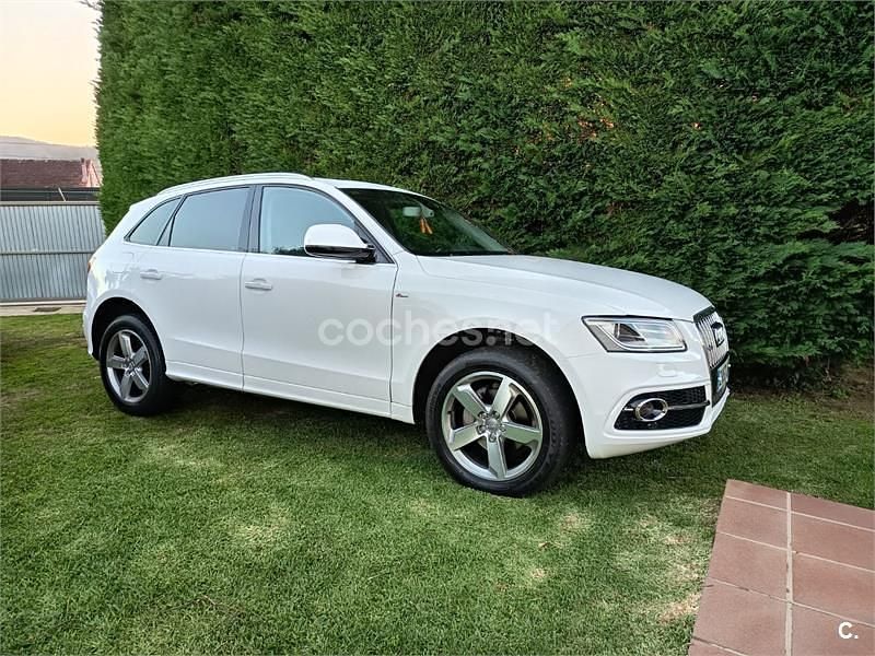 Usado Audi Q5 S-Line 190 CV (139 kW) 2016 Blanco SUV