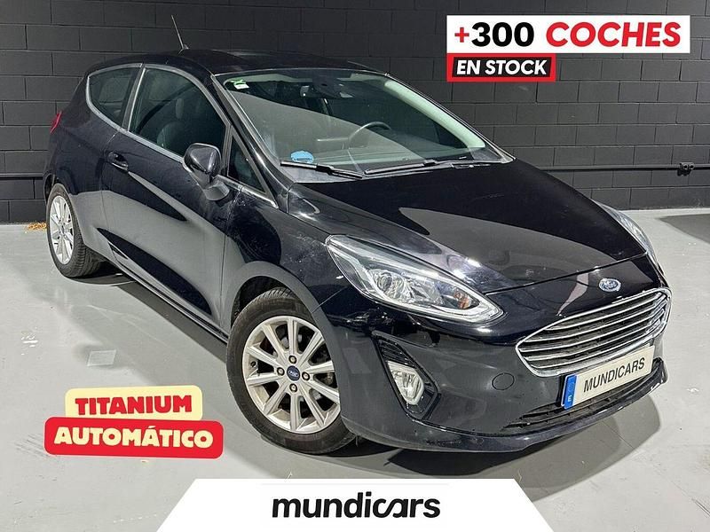 Negro Usado 2020 Ford Fiesta ST-Line Utilitario | 11.990 € (Precio justo) - Imagen 1/4