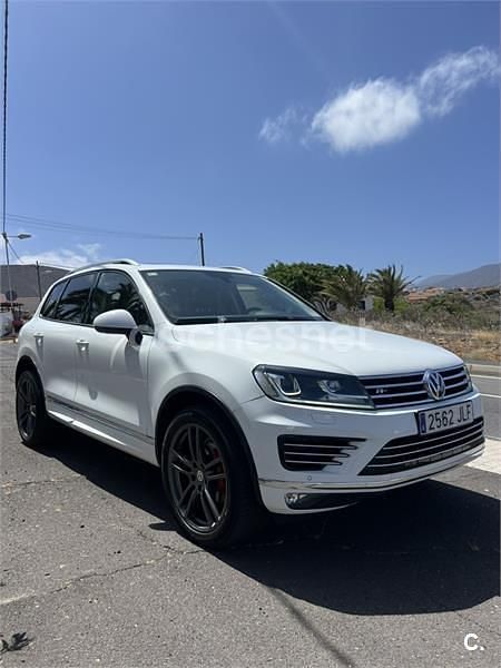 Blanco Usado 2016 VW Touareg R-line SUV | 26.500 € (Buen precio) - Imagen 1/1