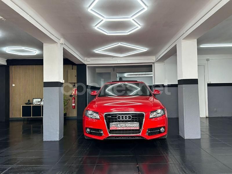 Rojo Usado 2008 Audi A4 S-Line Berlina | 10.900 € (Precio justo) - Imagen 1/4