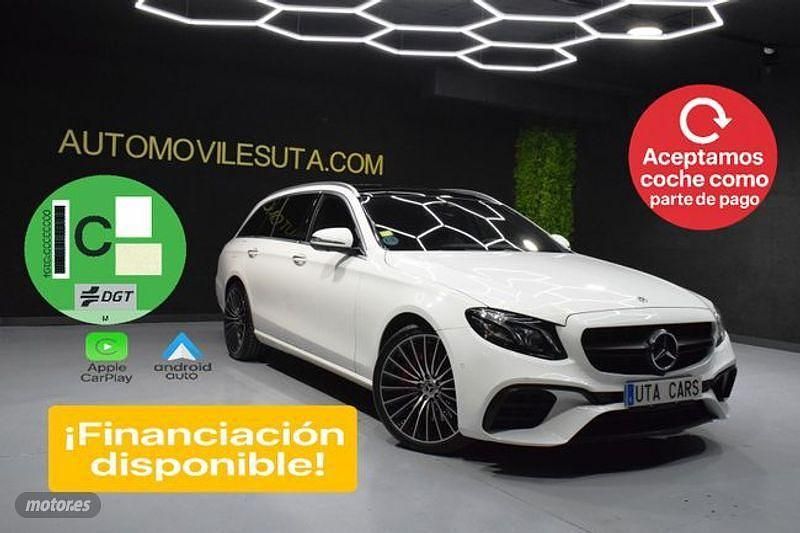 Usado Mercedes E400 340 CV (250 kW) 2020 Blanco Familiar