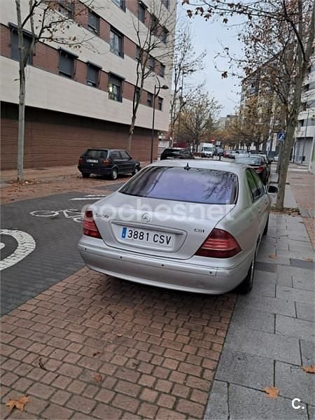 Usado Mercedes S400 250 CV (183 kW) 2004 Gris / plata Berlina